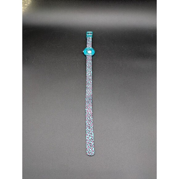 Flik-Flak Swatch Kids Turquoise Jubatus ZFPNP008 Animal Print Double Wrap Strap - Picture 6 of 6